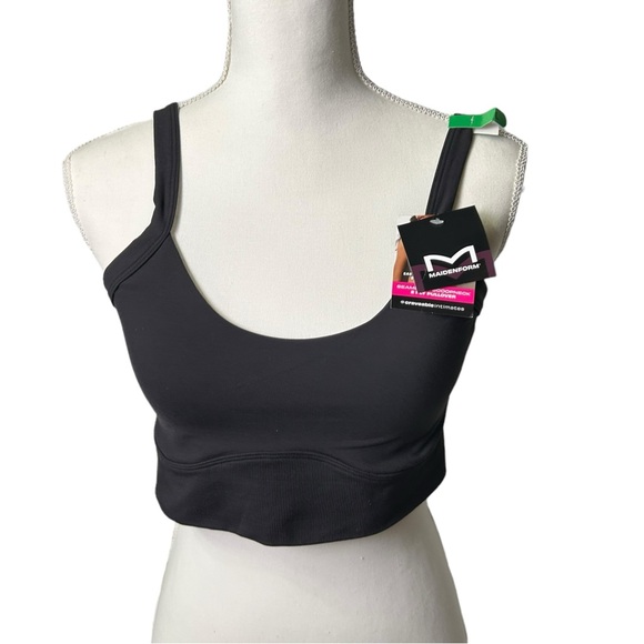 MAIDENFORM womens seamless crop tank pullover wirefree bra DM2315  NWT - Picture 6 of 8